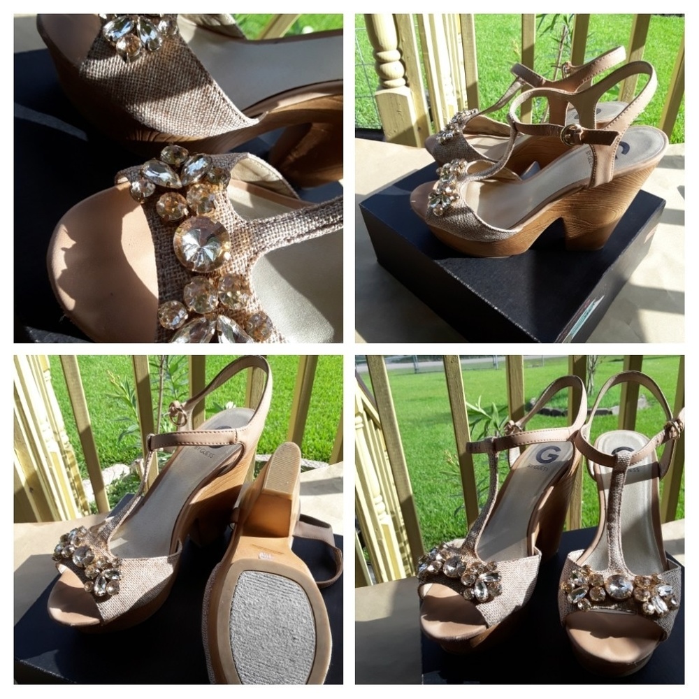 Gorgeous Sandals...G by Guess Bling